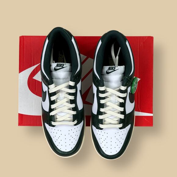 Vintage Y2K Nike Dunk Low Mens 10.5 Green White Shoes DQ8580-100 NWT main image 7